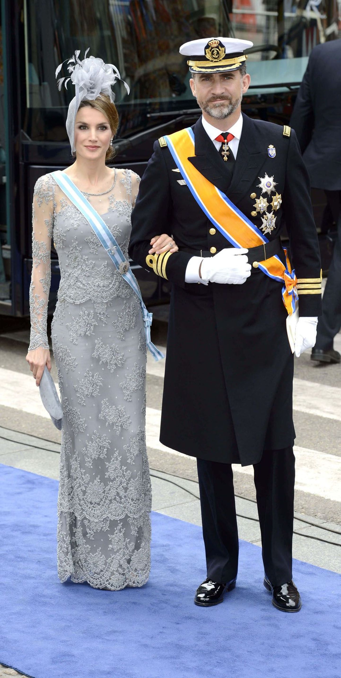 Astuuria prints Felipe ja Astuuria printsess Letizia.