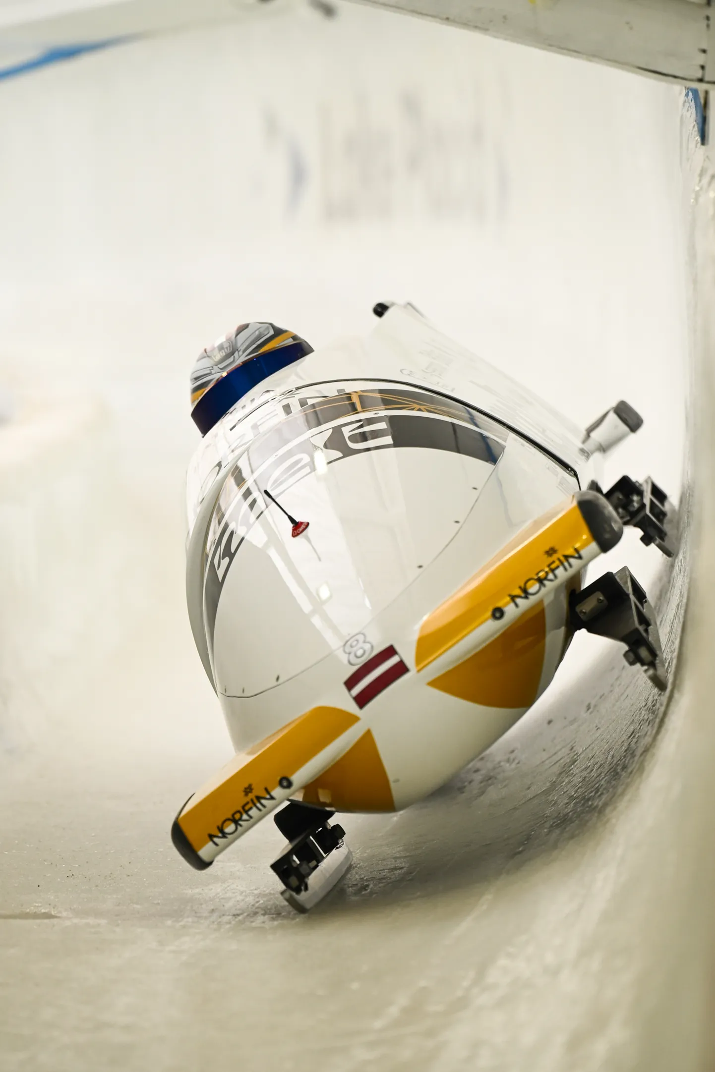 Latvijas bobsleja četrinieku ekipāža (pilots Jēkabs Kalenda)