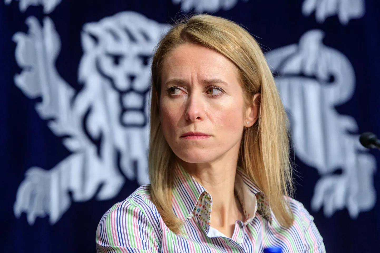 25.02.2021, Tallinn Valitsuse pressikonverents. Peaminister Kaja Kallas. Foto Mihkel Maripuu, Postimees