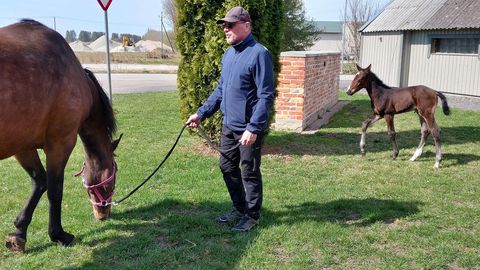 Kloonvarss Wodan M Alfa teeb väljas esimesi jalutuskäike
