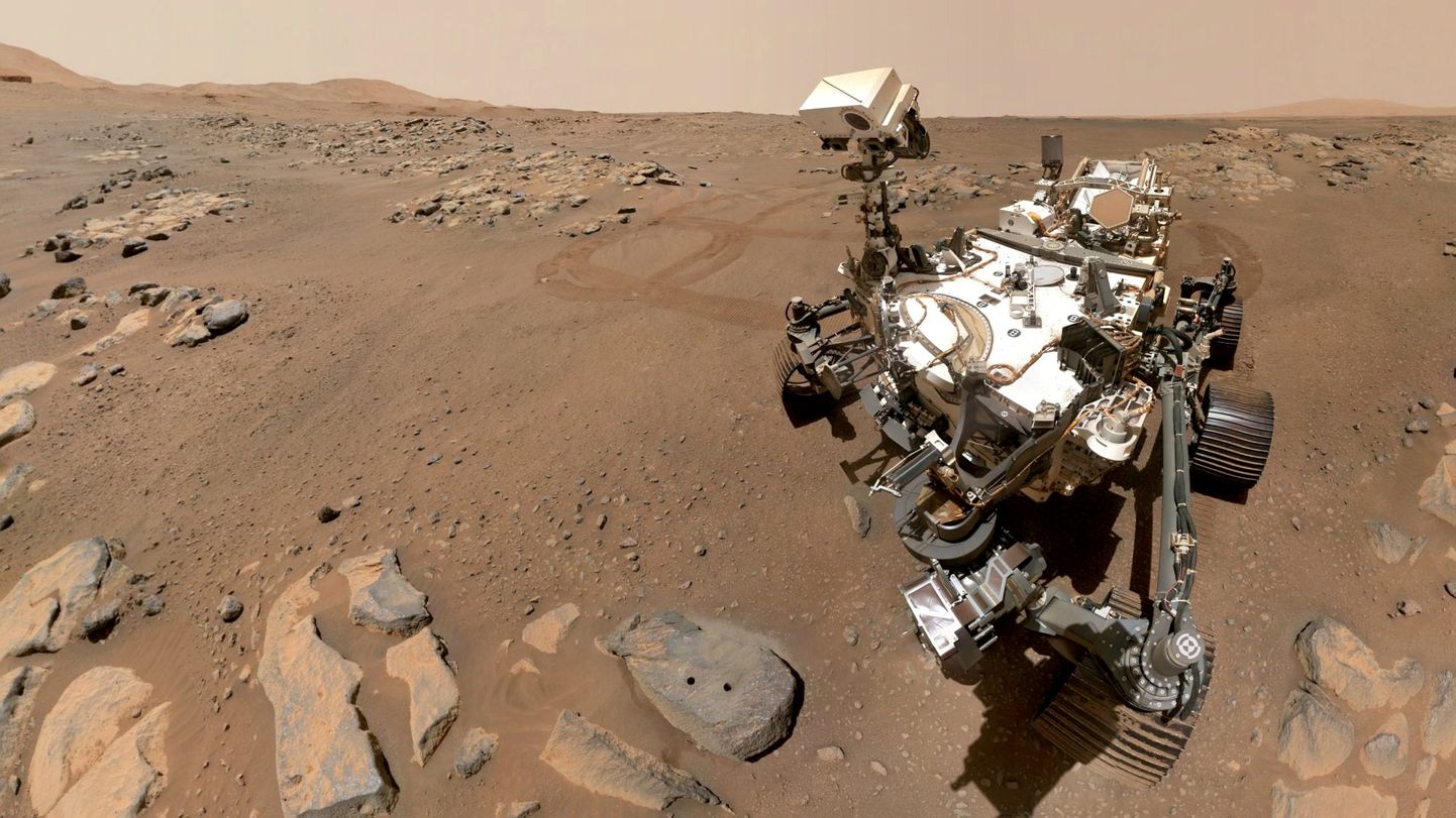NASA  Marsi-kulgur Perseverance tegemas 25. augustil 2022 punasel planeedil selfit
