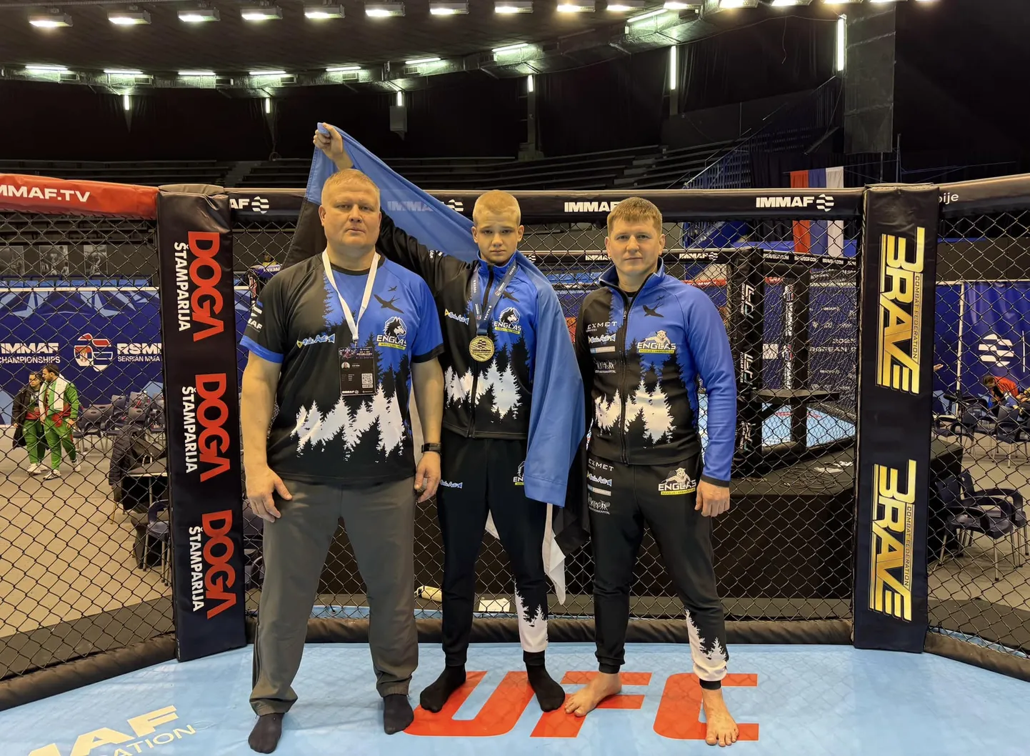 Erich Tamm tuli vabavõitluses U16 vanuseklassis Euroopa meistriks.