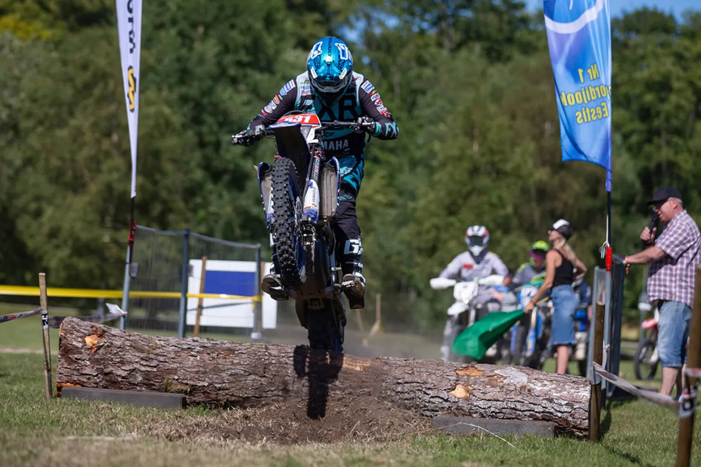 Priit Biene Enduro tšiklil.