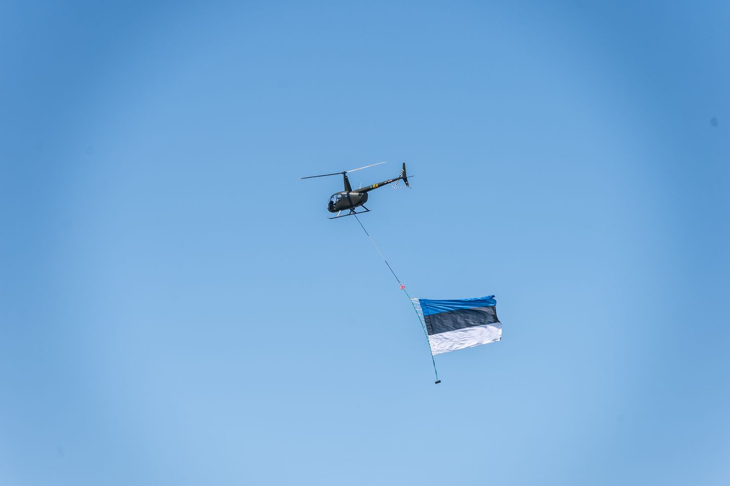 Foto on tehtud 13. juulil 2019. Ämari lennubaasis toimus Eesti õhuväe 100. aastapäevale pühendatud rahvusvaheline õhu-show.