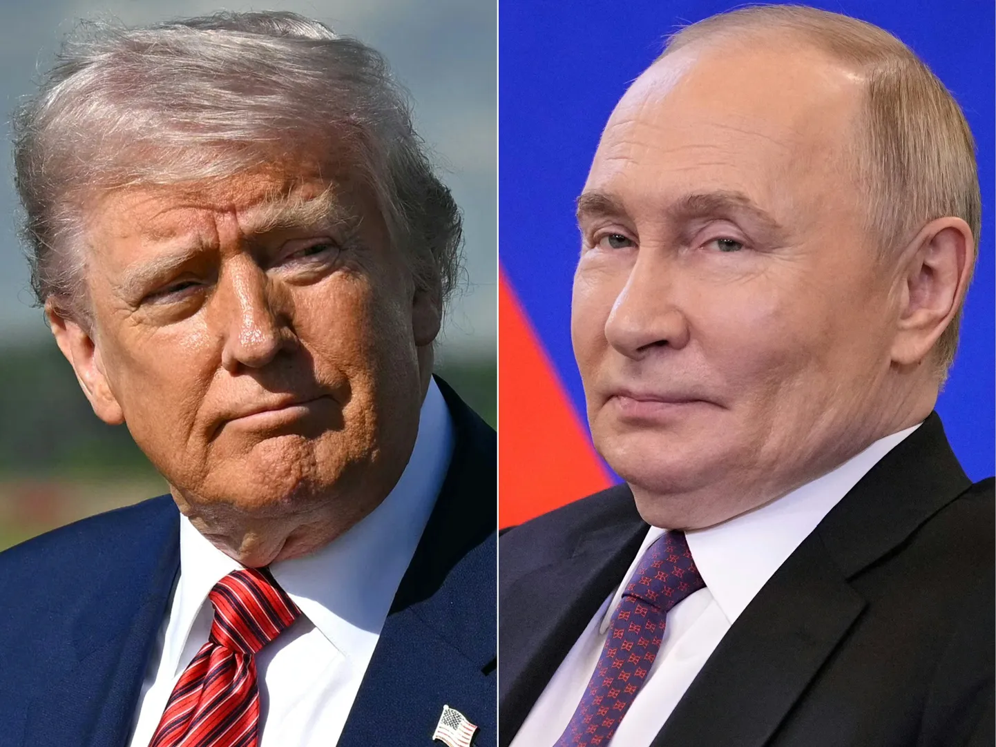 Дональд Трамп и Владимир Путин