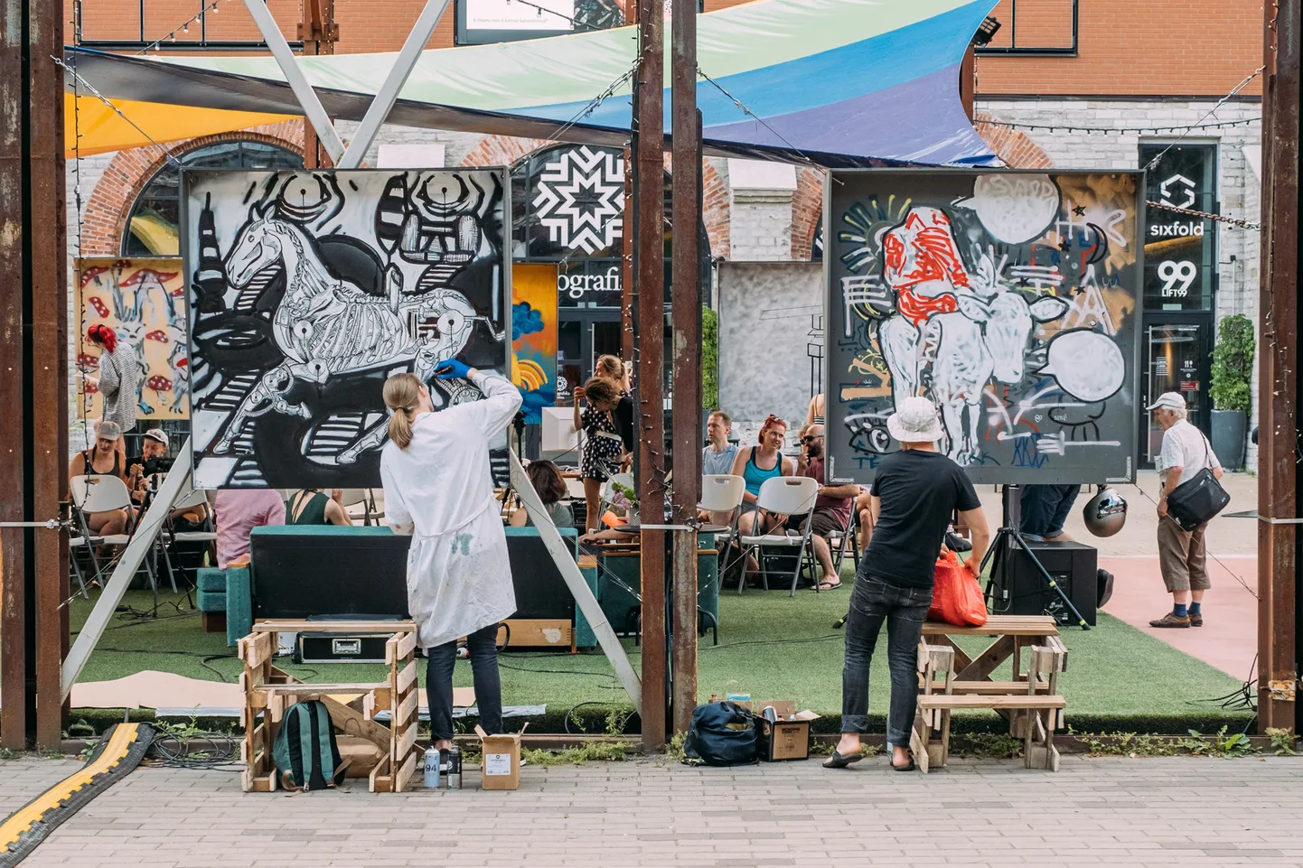 Kunstifestival "Ma ei saa aru" 2021 aasta suvel.