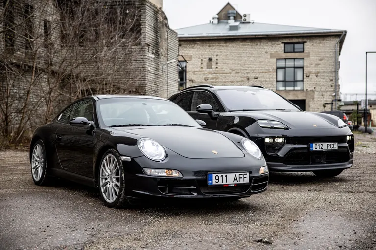 Paneme joonele: uues ja vanemas Porsches leiab sugulussidemeid, kuid sisult on need siiski üsna erinevad autod.