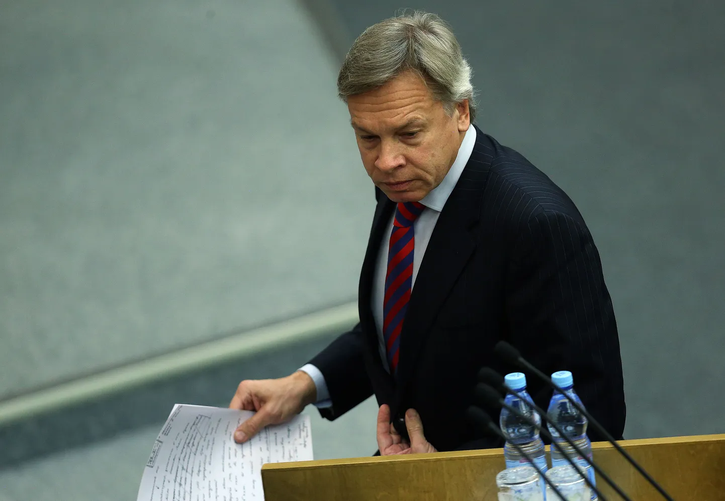 Riigiduuma väliskomisjoni esimees Aleksei Puškov.
