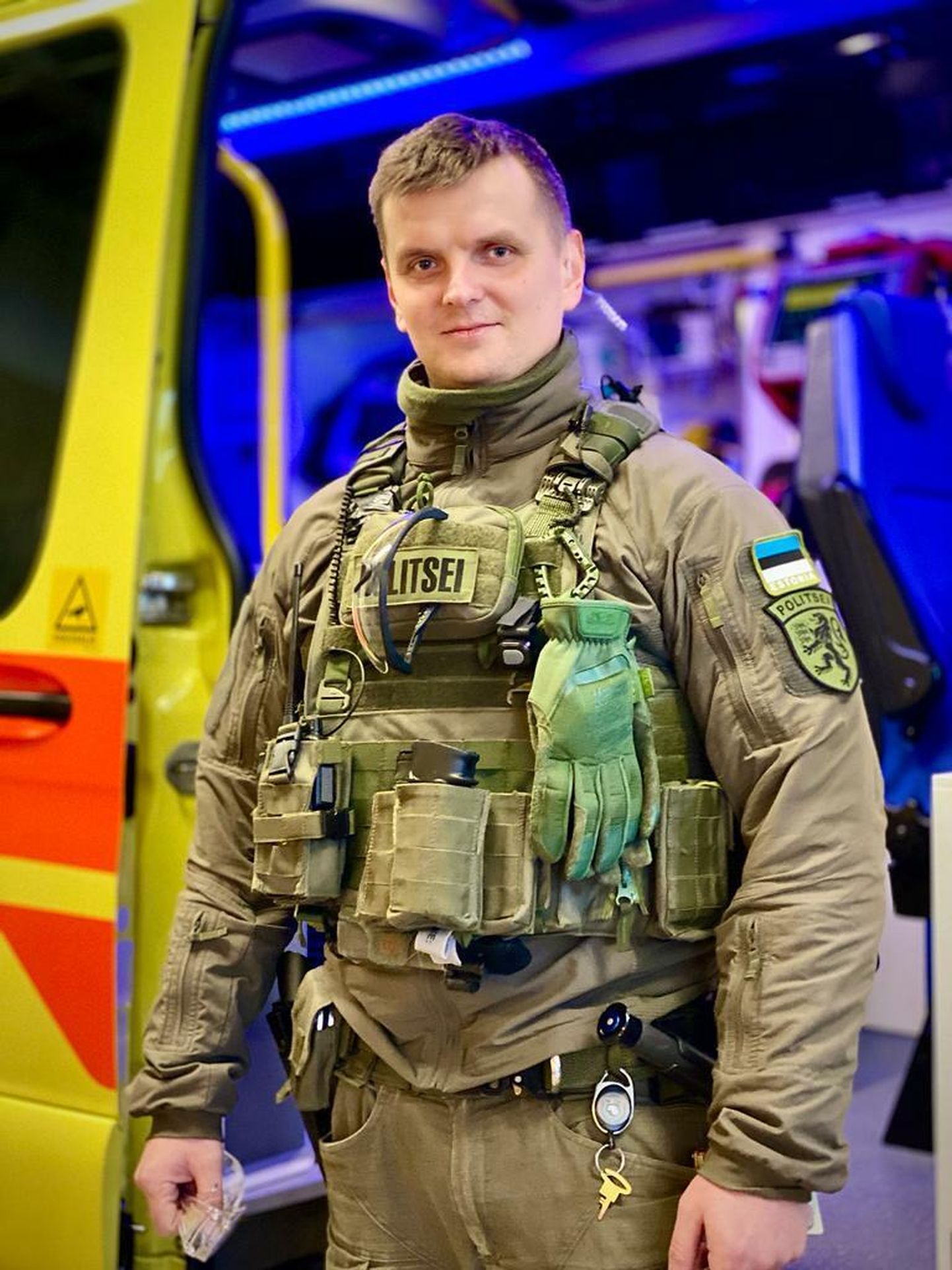 Heiko Porval on Kadrina kandist pärit mees, kes suurt kiirabikogemust omades arendab nüüd politsei meditsiinivõimekust.