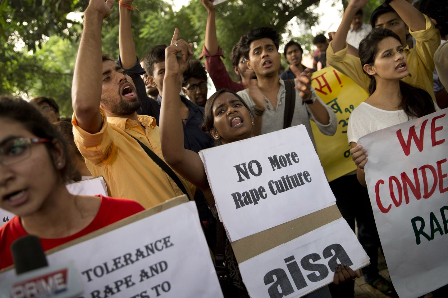 2015. aastal New Delhis korraldatud meeleavaldus vägistamiste vastu.
