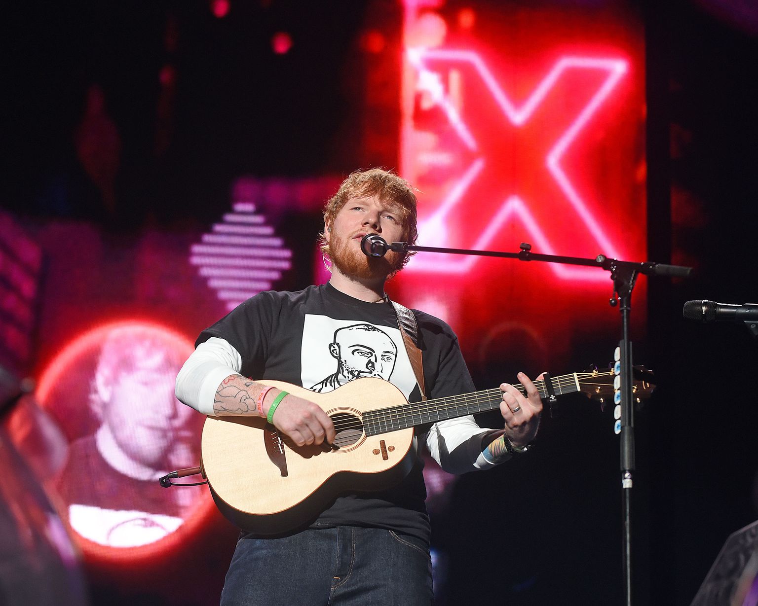 Ed Sheeran esinemas 2018 USAs Pennsylvanias Pittsburghis