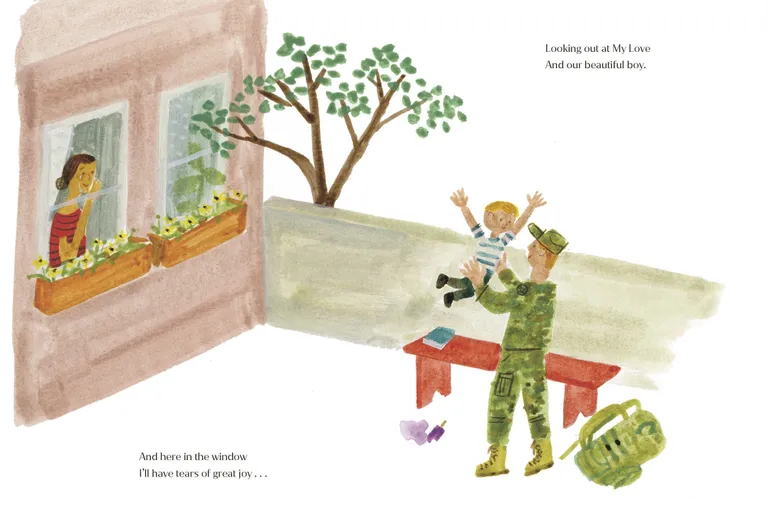 Illustratsioon raamatust «The Bench».
