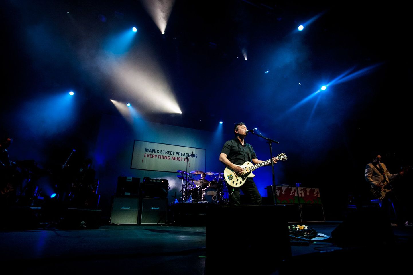 Briti rockbänd Manic Street Preachers Nordea kontserdimajas