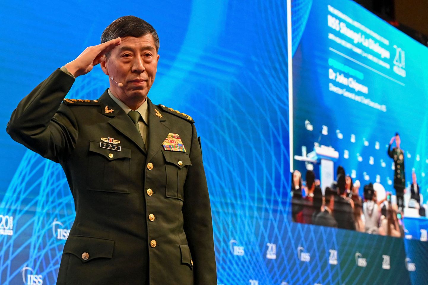 Hiina kaitseministri ametist tagandatud Li Shangfu.