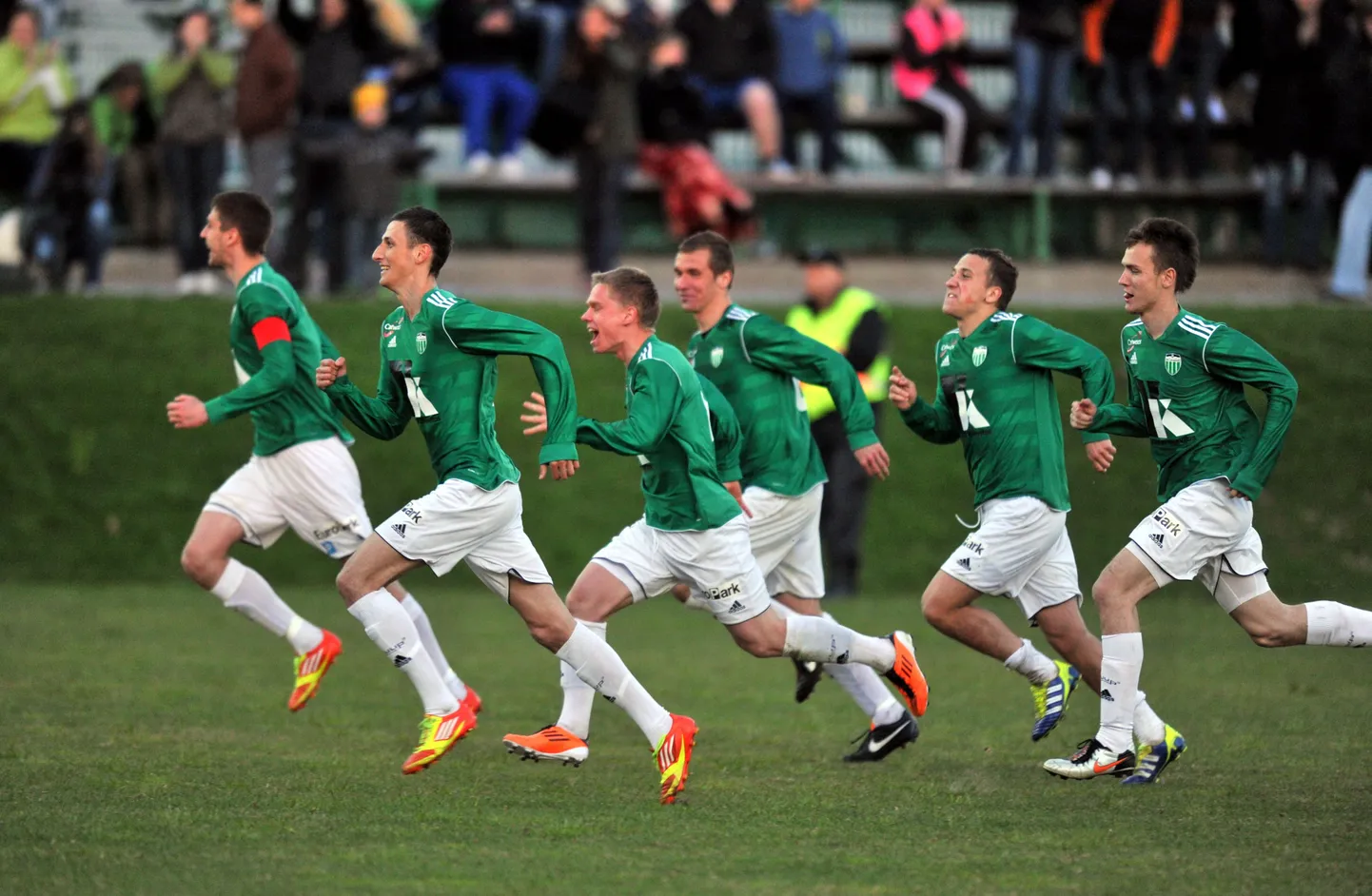 FC Flora mängijad.